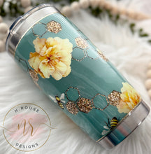 Load image into Gallery viewer, 20 oz Floral Bee Yeti