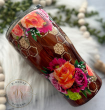 Load image into Gallery viewer, Honeycomb Florals 20 oz
