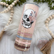 Load image into Gallery viewer, Floral Skull 20 oz
