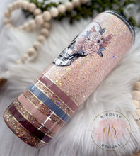 Load image into Gallery viewer, Floral Skull 20 oz
