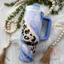 Load image into Gallery viewer, 40 oz Stanley Violet Leopard Marble Swirl
