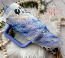 Load image into Gallery viewer, 40 oz Stanley Violet Leopard Marble Swirl
