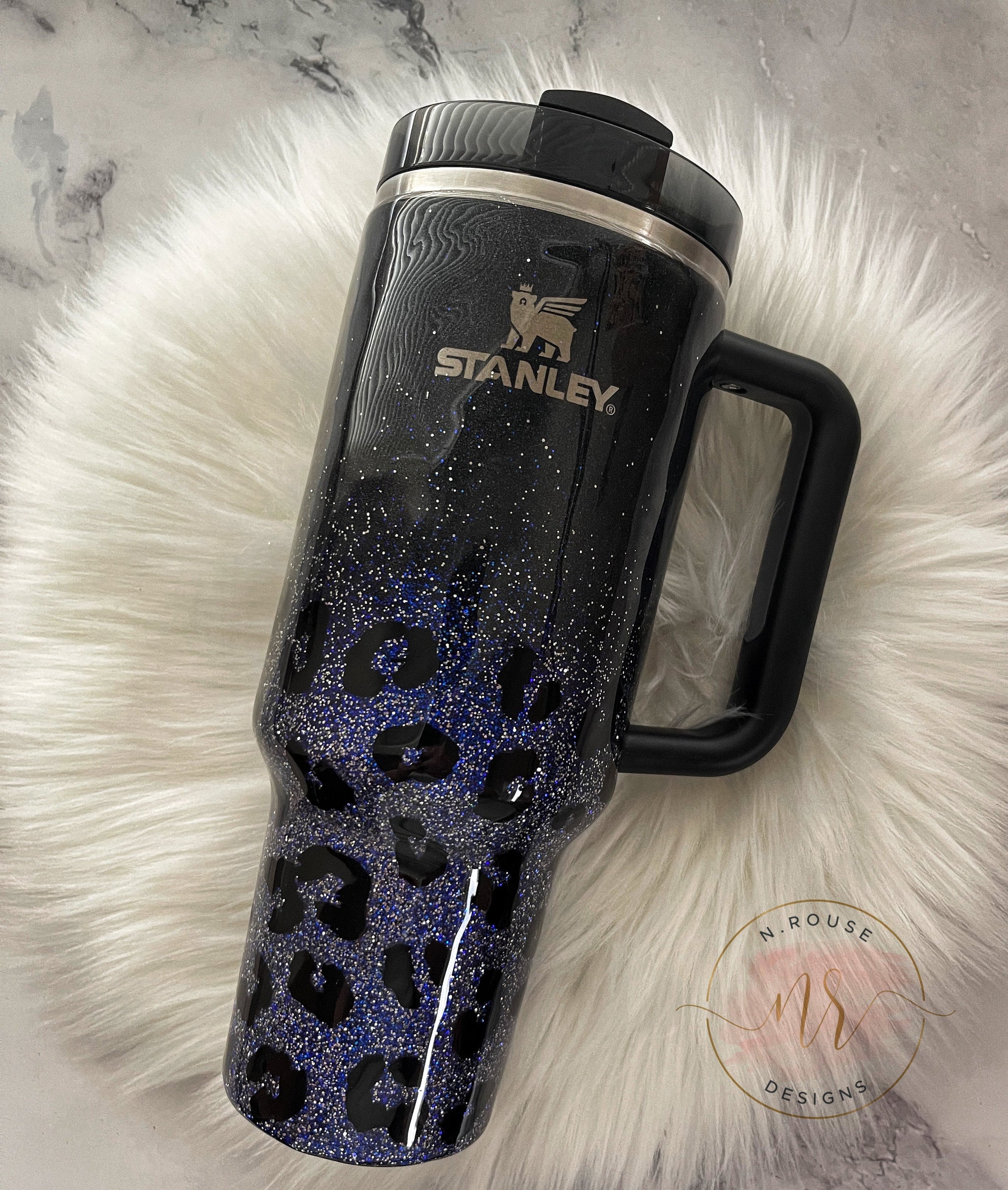 *PREORDER* 40 oz Stanley Leopard Print – N. Rouse Designs